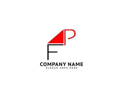 Initial Letter Logo Fp Template Vector Design 5310069 Vector Art At