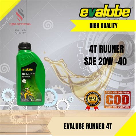 Jual Oli Oil Mesin Evalube Runner T W Ml Shopee Indonesia