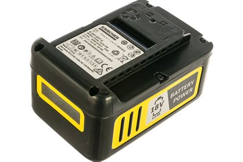 Аккумулятор Battery Power 18/50 (18 В; 5.0 А*ч; Li-Ion) KARCHER 2.445 ...