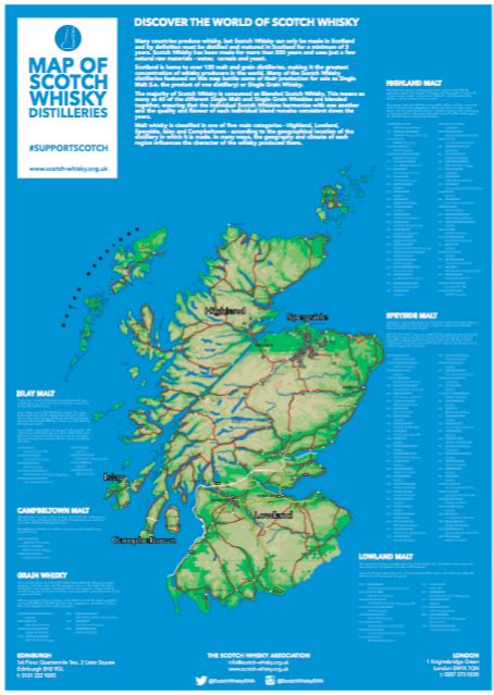 The Big Map of Scotch Whisky | Inside the Cask