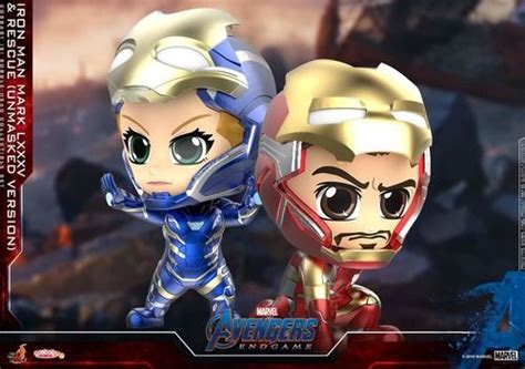 Hot Toys Iron Man Mark Lxxxv Rescue Cosbaby Hot Toys Iron Man Hot Toys Avengers Cartoon