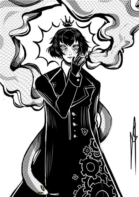 My Drawing Of The Black Queen Rscp