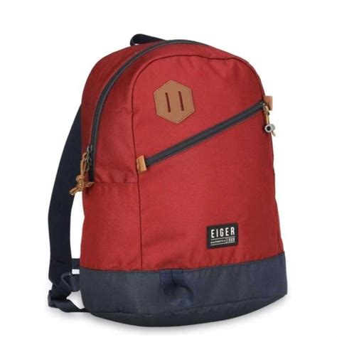 Jual Tas Ransel Eiger Raft Backpack Tas Unisex 10L 2567 Maroon