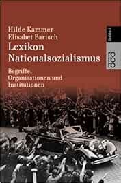 Lexikon Nationalsozialismus Begriffe Organisationen Und Institutionen