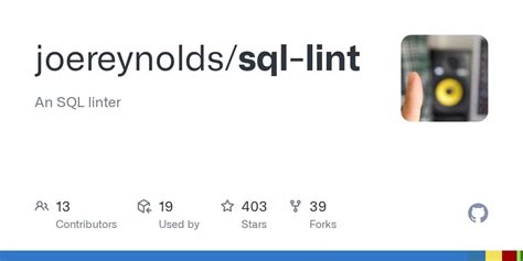 sql lint  linter  sql finally hits version