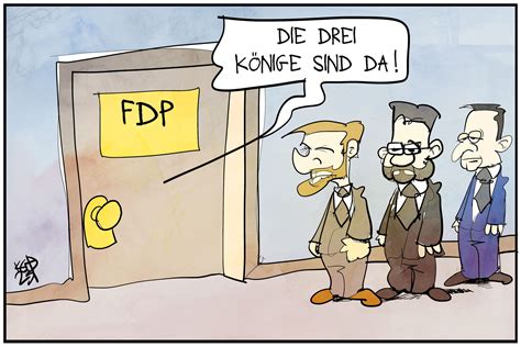 Dreik Nigstreffen Der Fdp Kostas Koufogiorgos