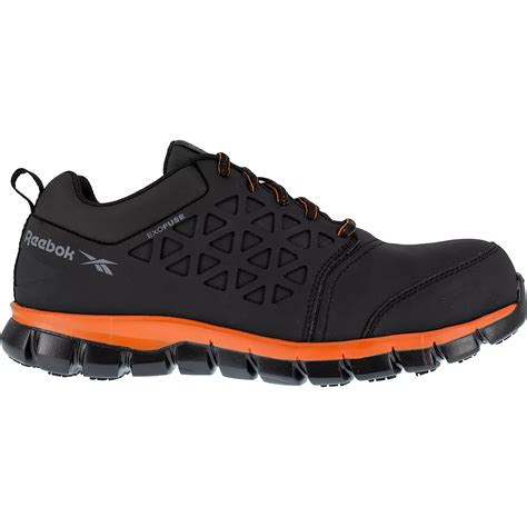 Reebok Mens Exofuse Sublite Composite Toe Eh Rated Work Shoes Academy