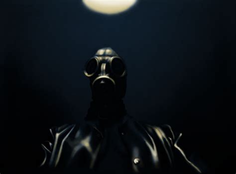 Gasmask Man In The Dark Commission By Elenadarkberry On Deviantart