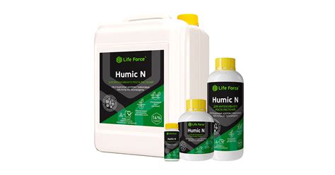 Life Force Humic N - жидкое удобрение с гуминовыми кислотами и азотом