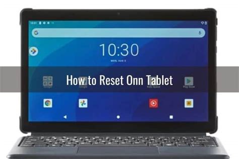 How To Reset Tablet Ready To DIY