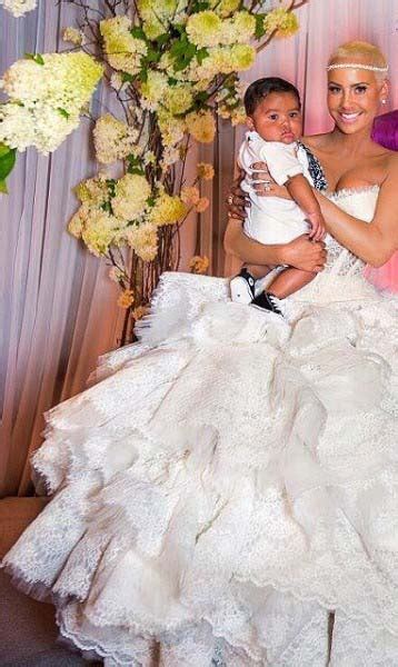 Amber Rose Wedding Dress – Afroculture.net