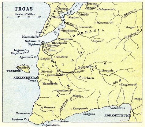 Troas Map