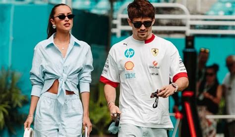 ¿quién Es Alexandra Saint Mleux La Novia Mexicana De Charles Leclerc