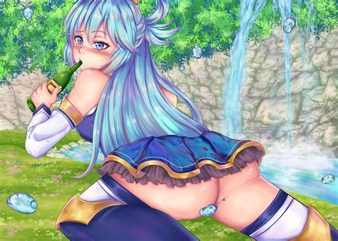 Aqua Relaxing By Mokumichi Hentai Foundry