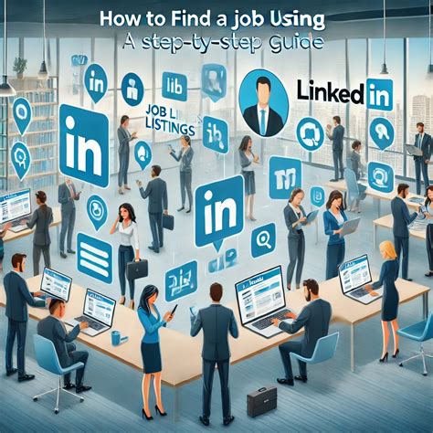 find  job  linkedin  exciting step  step guide