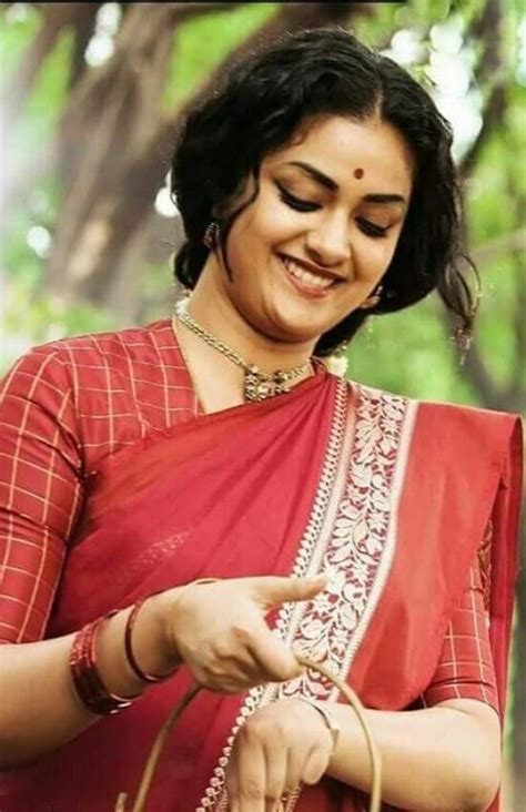 Take A Look Of Glamorous Photos Of Keerthi Suresh In Saree Quillcraze