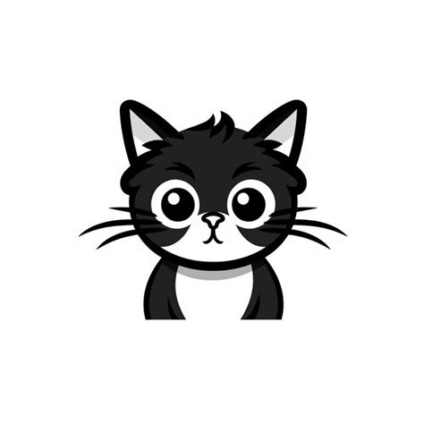 Premium Vector | Cat line art