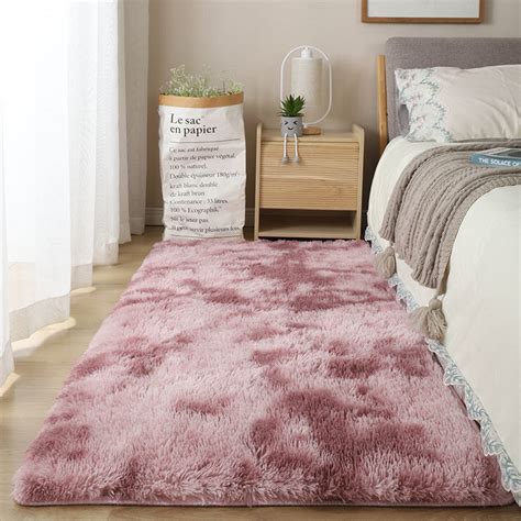 HOT พรมกำมะหยหนาพเศษพรมปพนขางเตยงหองนอนแถบยาวกนกระแทกหองสาวนารกกนกระแทกหนาตาง