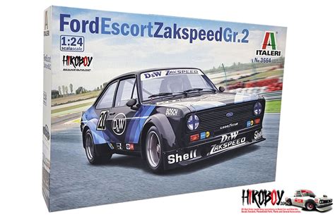 1 24 Ford Escort MK2 Zakspeed GR 2 IT 3664 Italeri