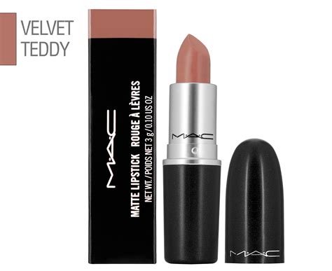 Mac Matte Lipstick Velvet Teddy Catch Au