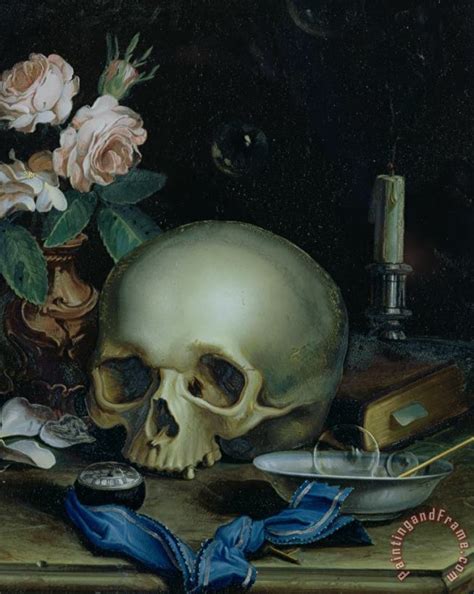 Vanitas Vanitas Omnia Vanitas - Dutch School Omnia Vanitas painting - Omnia Vanitas print for sale