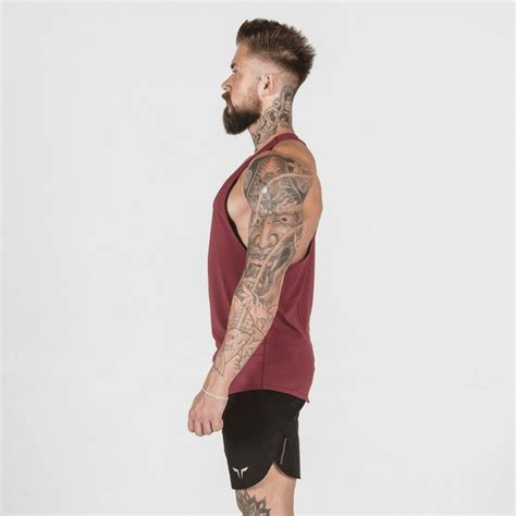 In Next Gen Stringer Maroon Gym Stringers Men Squatwolf