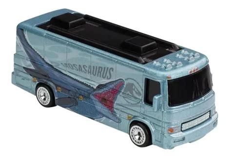 Hot Wheels Jurassic Wolrd Hw Tour Bus Llantas Goma Toy MercadoLibre