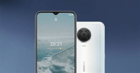 Nokia G20 smartphone | 48 MP rear camera and 3-day battery