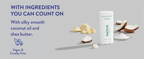 Native Deodorant Contains Naturally Derived Ingredients
