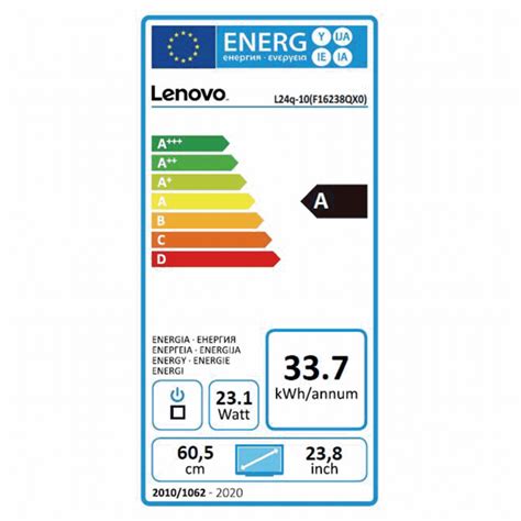 Lenovo monitor 24" L24q-10 - Monitors - Photopoint