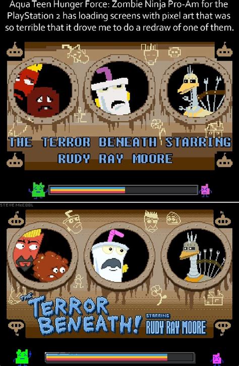 Aqua Teen Hunger Force Zombie Ninja Pro Am For The Playstation Has