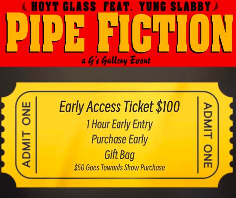 Early Access Ticket – G's Gallery