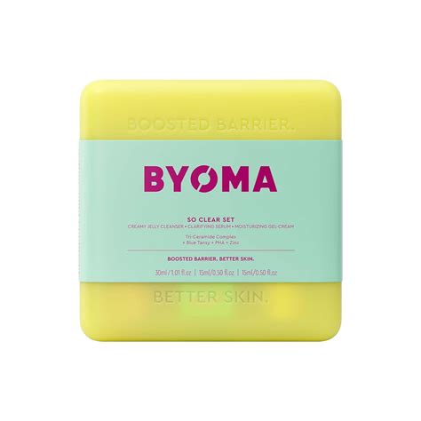 BYOMA So Clear Set Barrier Repair Skincare Set For Acne Prone Skin