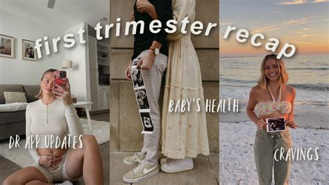 First Trimester Recap Baby Updates Symptoms Cravings Bump Shot