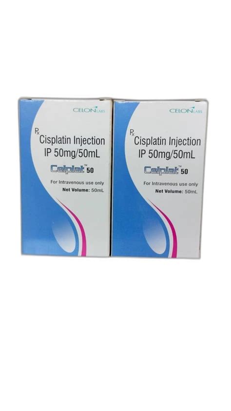 Celon Labs Cisplatin Injection 50mg 1 Vial 50 Mg 50 Ml At Rs 250 Vial