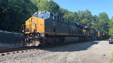 CSX Coal Train Mount Airy MD 6 13 24 YouTube