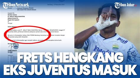 FRETS BUTUAN Dipiceun Persib Bandung Stefano Beltrame Eks Juventus