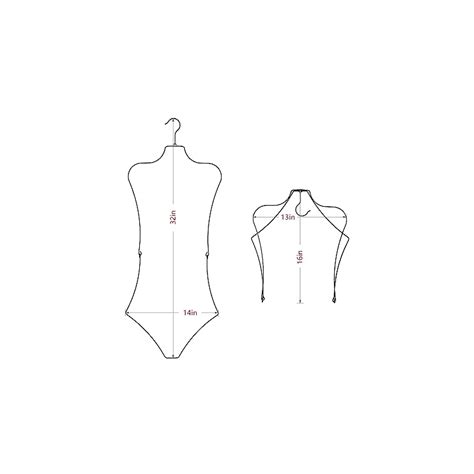 Bathing Suit Bikini Display Swimwear Storage Closet Organizer Design Top Swivel Hook Lingerie