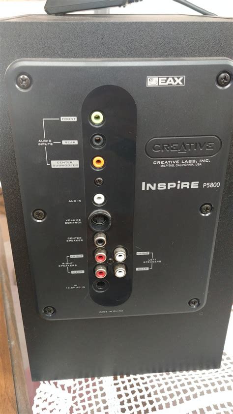 Creative Labs Inspire P5800 sistem 5.1