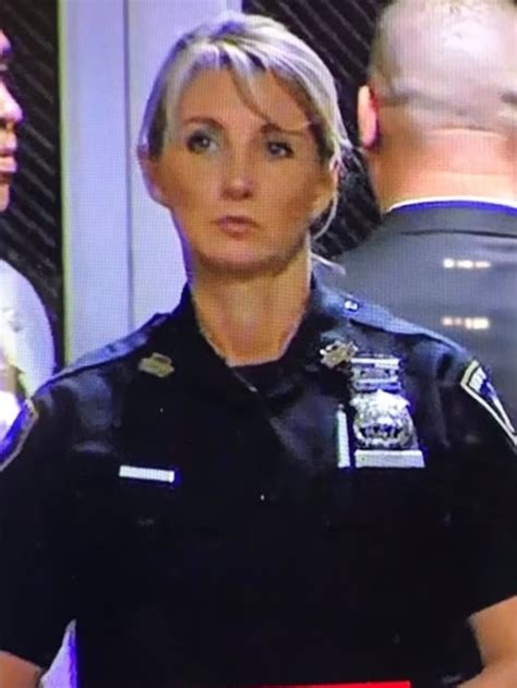 Hot Blonde Officer Guarding Door Outside Donald Trump S NYC Arraignment Sends Social Media