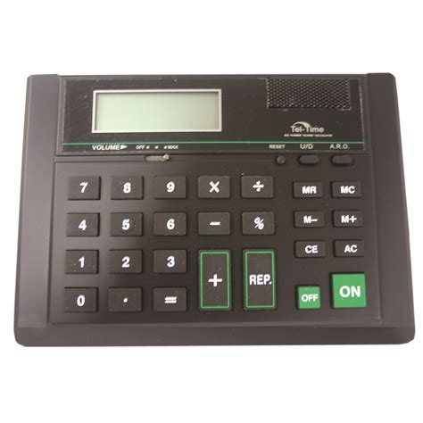 Desktop Talking Large Display Calculator - Vision Forward