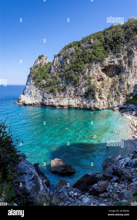 Beaches Of Greece Turquoise Water At Fakistra Beach Volos District