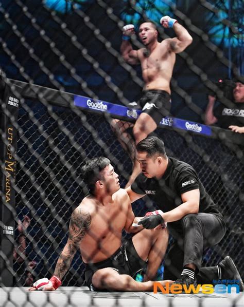 로드fc 최원준 29초만에 허무한 Ko패배road Fc 여수 포토엔hd 네이트 스포츠