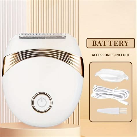 Electric Hair Removal Shaver For Women Suitable For Bikini Arms Legs Underarms Facial And