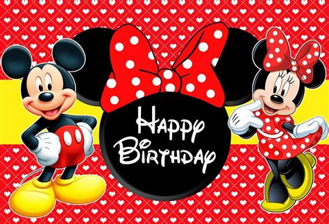 Mickey Minnie Mouse Birthday