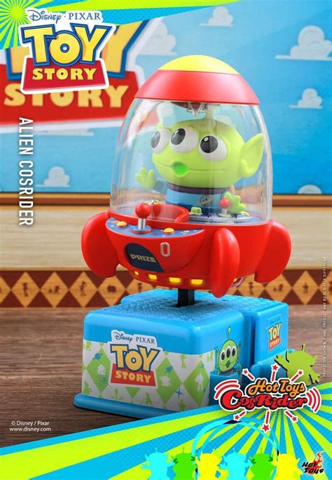 Hot Toys Toy Story Alien On Spaceship CosRider CSRD Toy Story Alien Hot Toys Art Toy