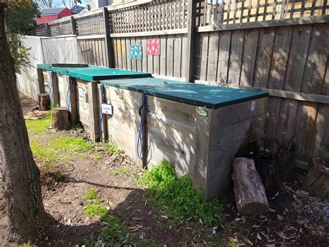 Compost Bays Very Edible Gardens