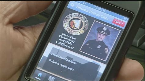 Houma Police Department Unveils App