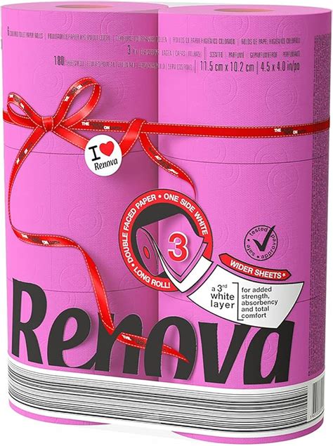 Renova Red Label Maxi Toilet Paper Fucsia Amazon Ca Health