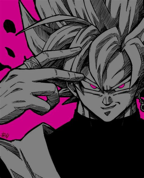 Goku Black Manga Icon Dragon Ball Painting Dragon Ball Art Goku